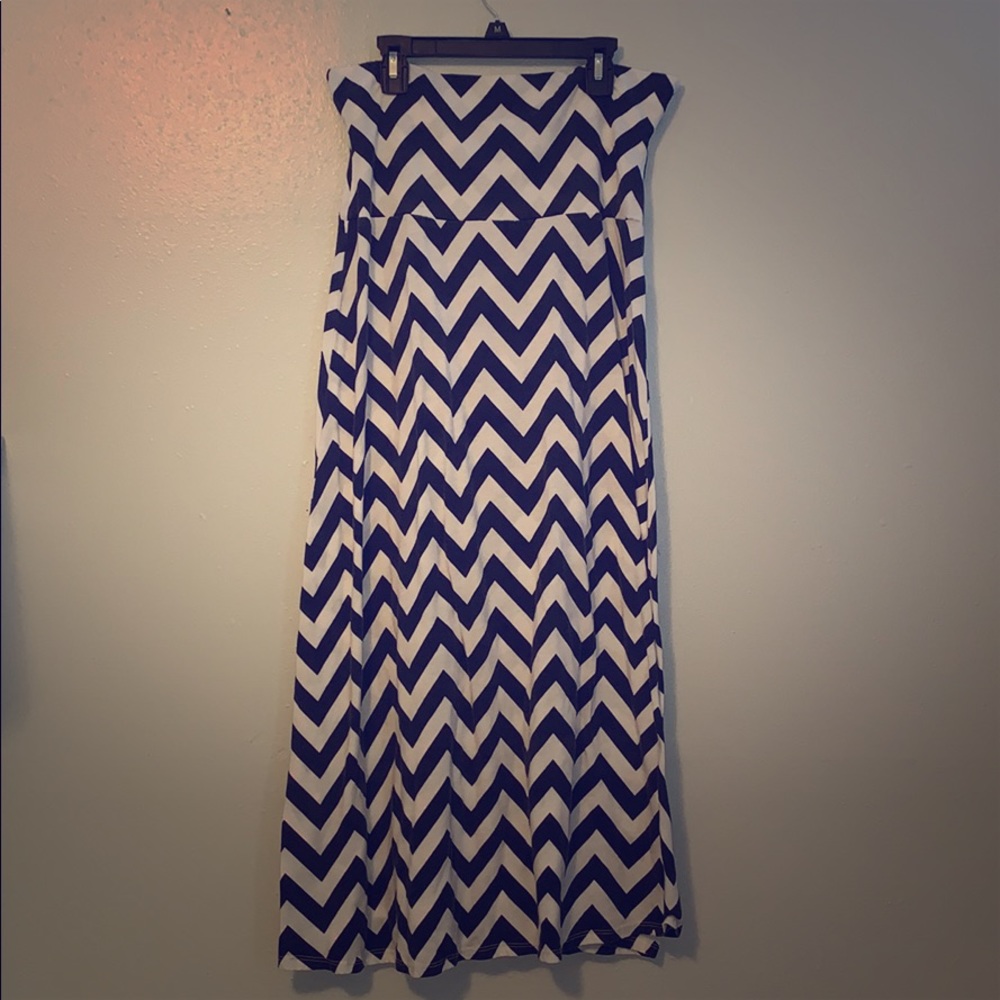 Chevron skirt